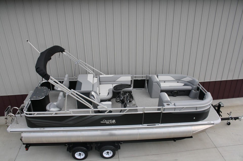 New 25 ft pontoon boat-115 Hp Mercury and Trailer | eBay