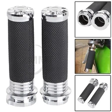1" Electronic Handlebar Hand Grips For Harley Street Tri Glide Road King FLHR