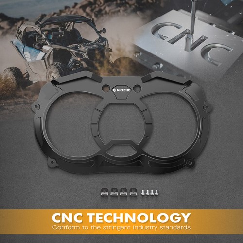Cubierta de panel de bisel de calibre de tablero NICECNC para Can-Am Maverick X3 Max R 2017-2019 - Imagen 6 de 9