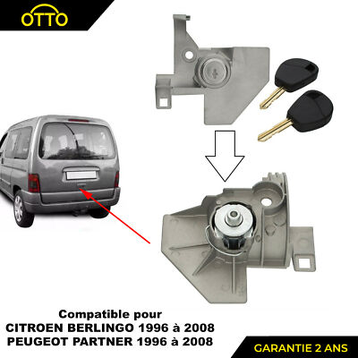 Actionneur De Hayon Arrière Pour Peugeot Expert / Tepee (2007-2016) | Verrouillage Central | Remplacement Facile