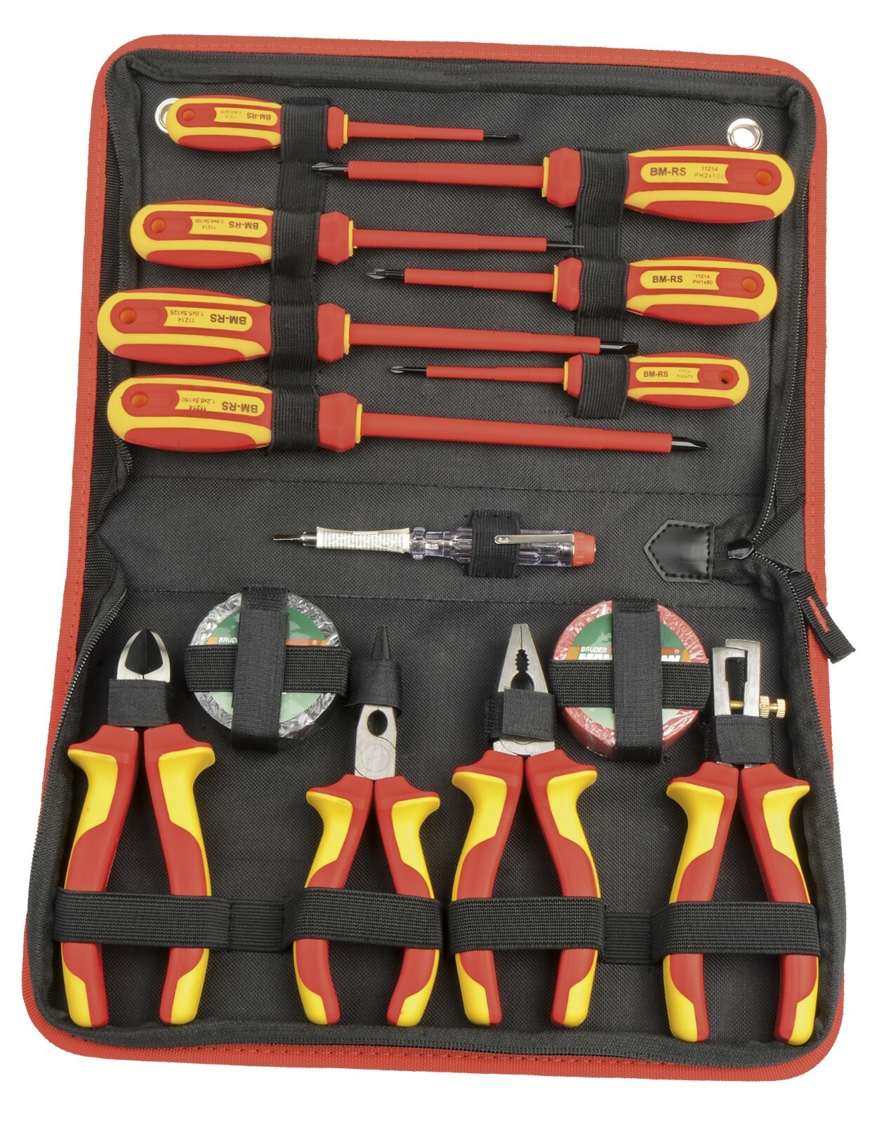 Mannesmann VDE Plier & Screwdriver Set 14 pcs Electrician Tools VPA GS TUV
