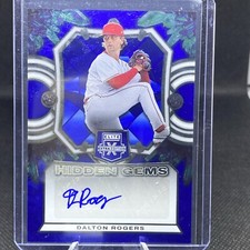 2023 Donruss Elite Dalton Rogers Hidden Gems Autograph Auto #HGDRG Red Sox