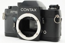  Exc 5 CONTAX RTS 35mm SLR Film Camera Black Body From JAPAN