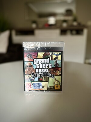 *RARE* GTA San Andreas Playstation 3 US OVP eingeschweißt *Sammlerstück*