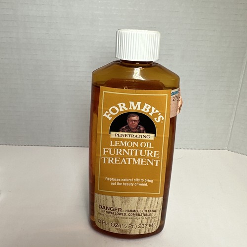 Formby's Penetrating Lemon Oil Furniture Treatment 8 oz 95% Full Discontinued