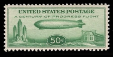 MOMEN: US STAMPS #C18 AIRMAIL MINT OG NH VF/XF CHOICE LOT #86722*