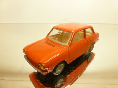 LION CAR DAF 44 VARIOMATIC - ORANGE/RED 1:43 - GOOD CONDITION - 478