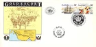 L1648 Australia 1986 Gold Escort Re-Enaactment "Carried" APM cds postmark cover