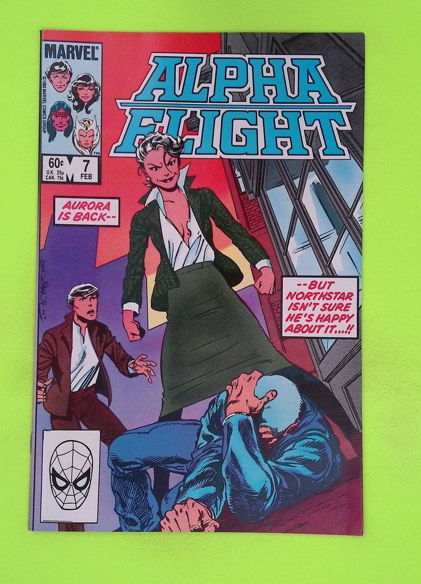 Alpha Flight #7b Vol. 1 1984 Marvel Comics Variant 8.0 Comic Book