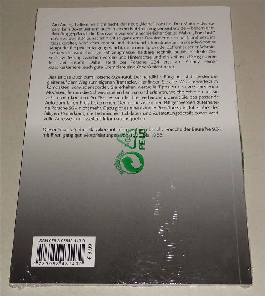 Praxisratgeber per Classici Porsche 924/924 Turbo 1976 - 1988 Tacco Editore - Immagine 2 di 2