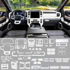 Oxford White Car Accessories Interior Exterior Trim Full Kit for Ford F150 2021+