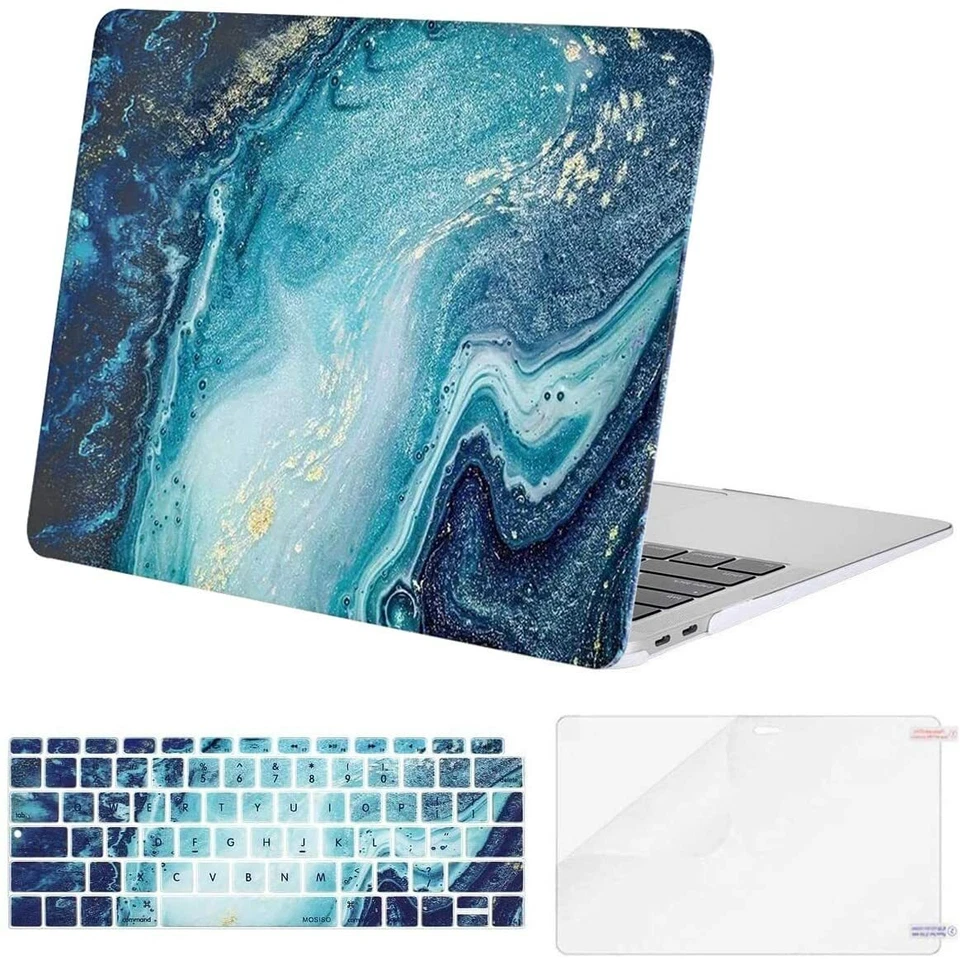 Funda rígida para MacBook Air 2021 2020 13 pulgadas A2337 M1 A2179 A1932 carcasa cubierta Foto 2 de 4