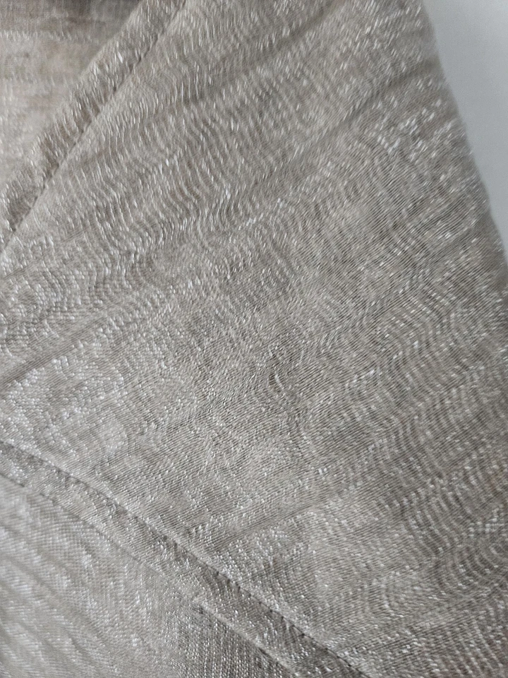 Chaqueta de Cena Abierta Ellen Tracy Vintage Dorada Transparente Metálica Talla 1 Foto 2 de 4