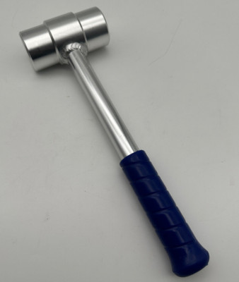 Metal Hammer mit Gummi Griff 450Gramm ca. 28cm Bergsteigen Ausbeulen