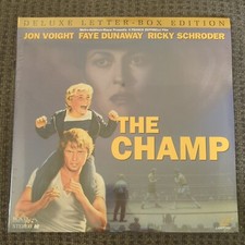 Laserdisc - The Champ. Deluxe Letter-box Edition. New. Sealed