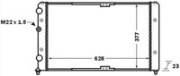 Mahle KüHler WasserküHler FüR VW Polo Caddy II Kasten Seat Inca Cordoba 6N2