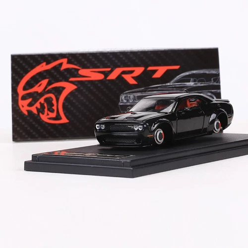 Fine Works FW 1:64 Dodge SRT Hellcat Demon Demon Alloy Car Diecast Model - Picture 5 of 26
