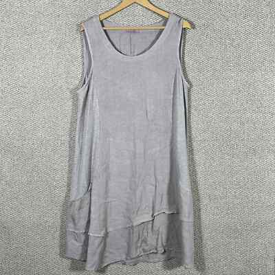boa linen dress Tailored Linen Bustier Maxi Dress main image 1