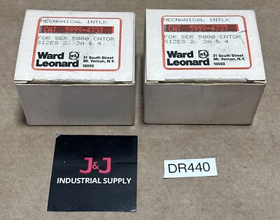 (2) NEW IN BOX- Ward Leonard Electric Mechanical INTLK 5999-4737 || FAST SHIPPED