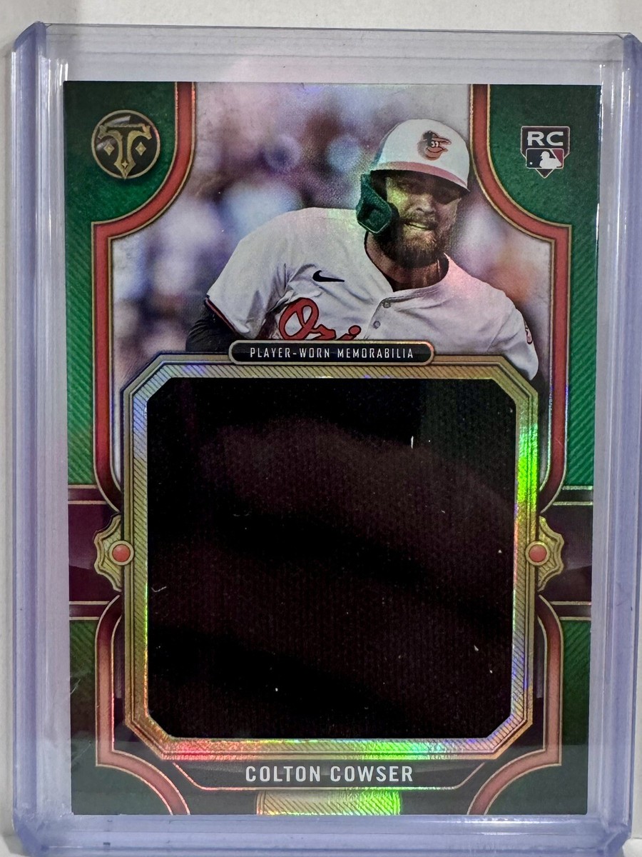 2024 Topps Triple Threads Colton Cowser JUMBO Patch Relic /27! RC 