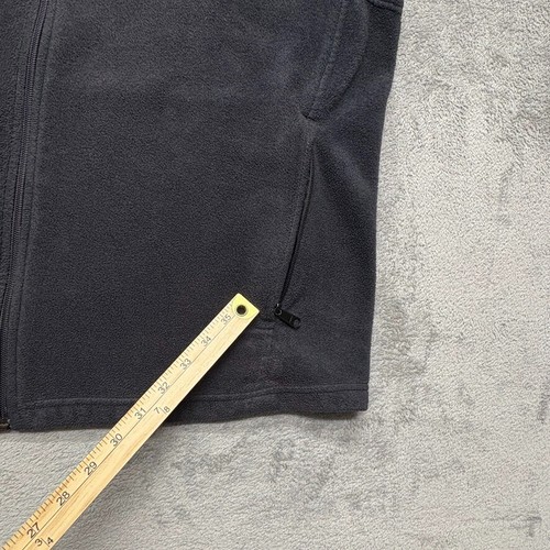 Columbia Full Zip Fleece Weste Herren schwarz XL Polyester Tasche Reißverschluss Outdoor - Bild 7 von 8