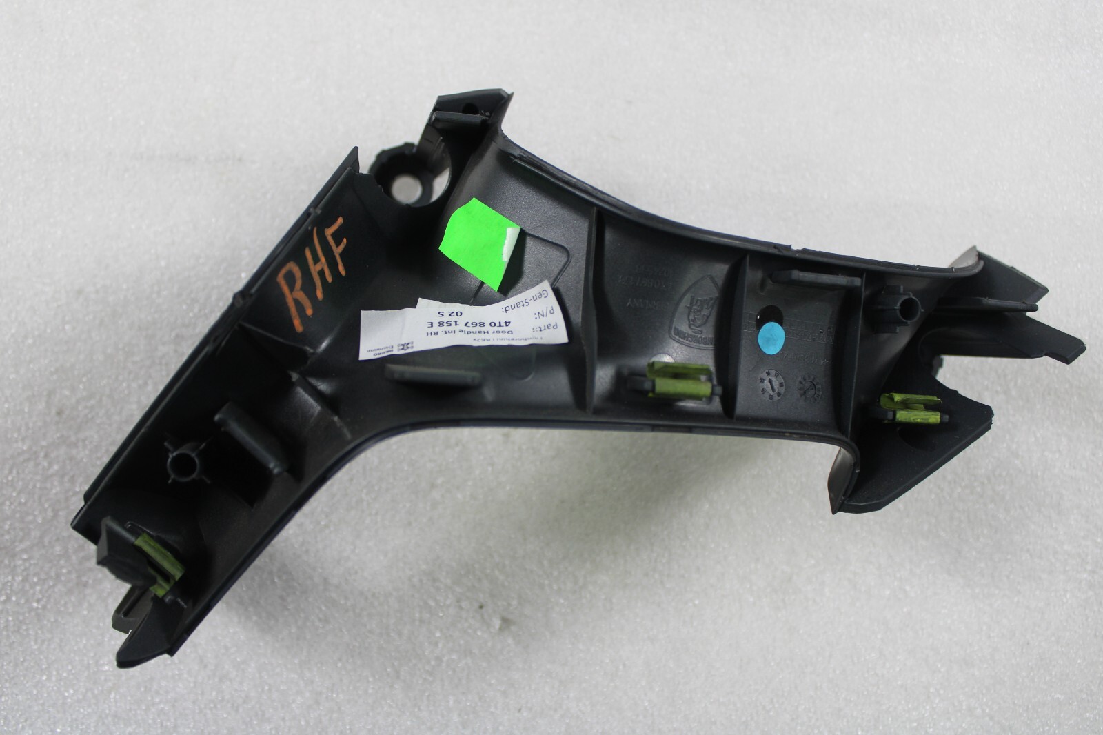 Lamborghini Huracan, LP580, RH, Inner Door Handle Shell, Used, P/N 4T0867158E