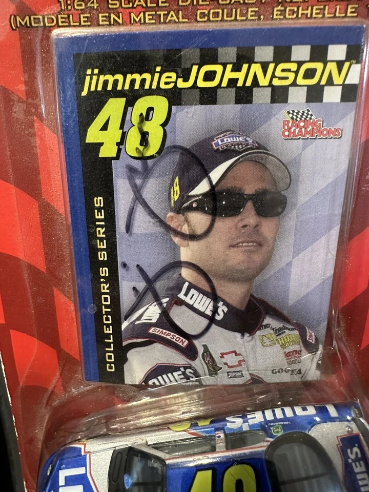 Lot of 5 1/64 #48 Jimmie Johnson Monster Jam Truck, signed 2004 RC diecast & WC - Image 4 of 4