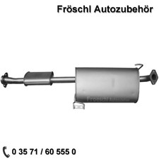 für Opel Frontera A 2.0 4x4 SWB Mitteltopf Auspuff Abgasanlage a*