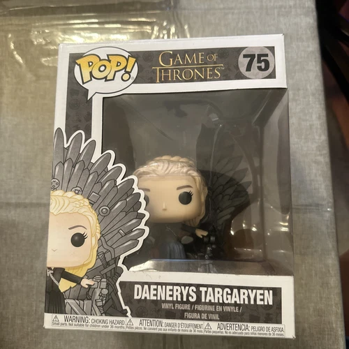 Funko Pop! Deluxe: Game of Thrones - Daenerys Targaryen (Iron Throne) #75