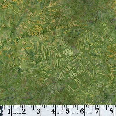 Timeless Treasures Tonga Batik B7050 Moss Priced per 1/2 Yard