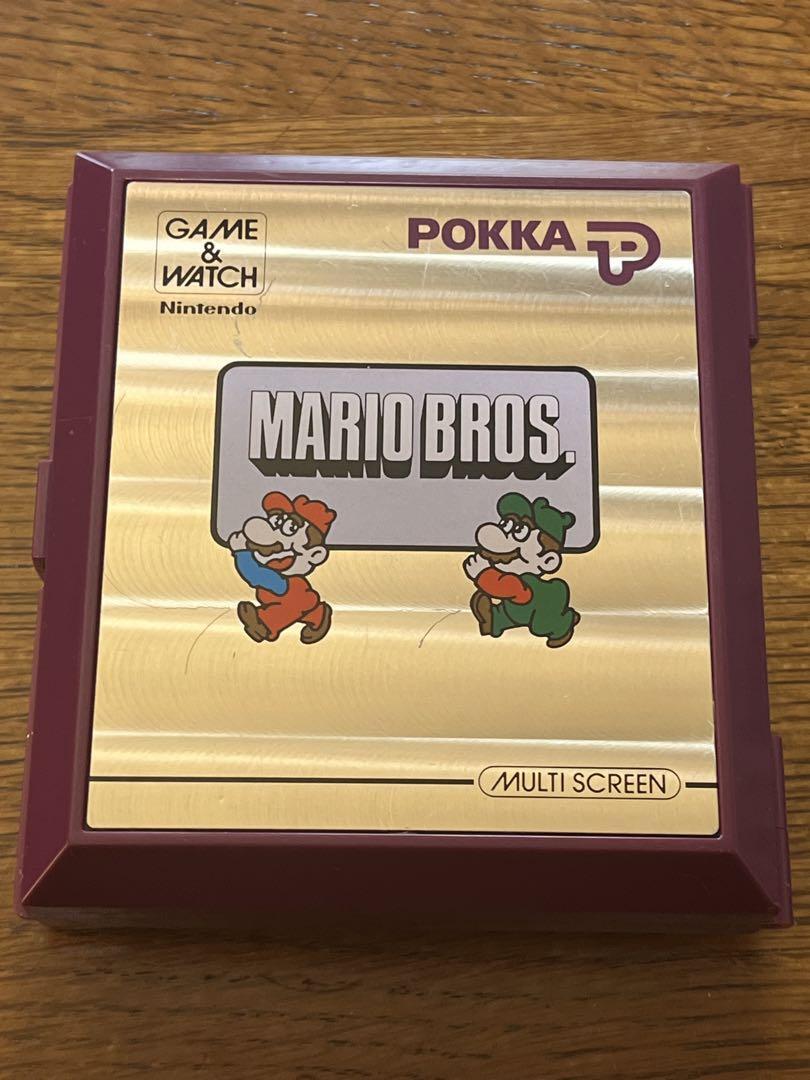 任天堂　GAME&WATCH MARIO BROS ポッカ懸賞モデル 任天堂 GAME&WATCH MARIO BROS ポッカ懸賞モデル - メルカリ