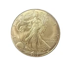 One Dollar 2003 American Silver Eagle 1 oz. .999 Fine Silver Coin "Toned" L#L100