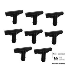 8 Pack Trampoline Plastic T-Connector, Trampoline Pole Cap Tops-T Tube