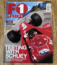 F1 Racing Magazine July 2001 Formula 1 Michael Schumacher Ferrari Montoya