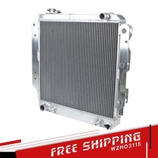 Full Aluminum Racing Cooling Radiator 3 Row For Jeep Wrangler Tj 1987-2006