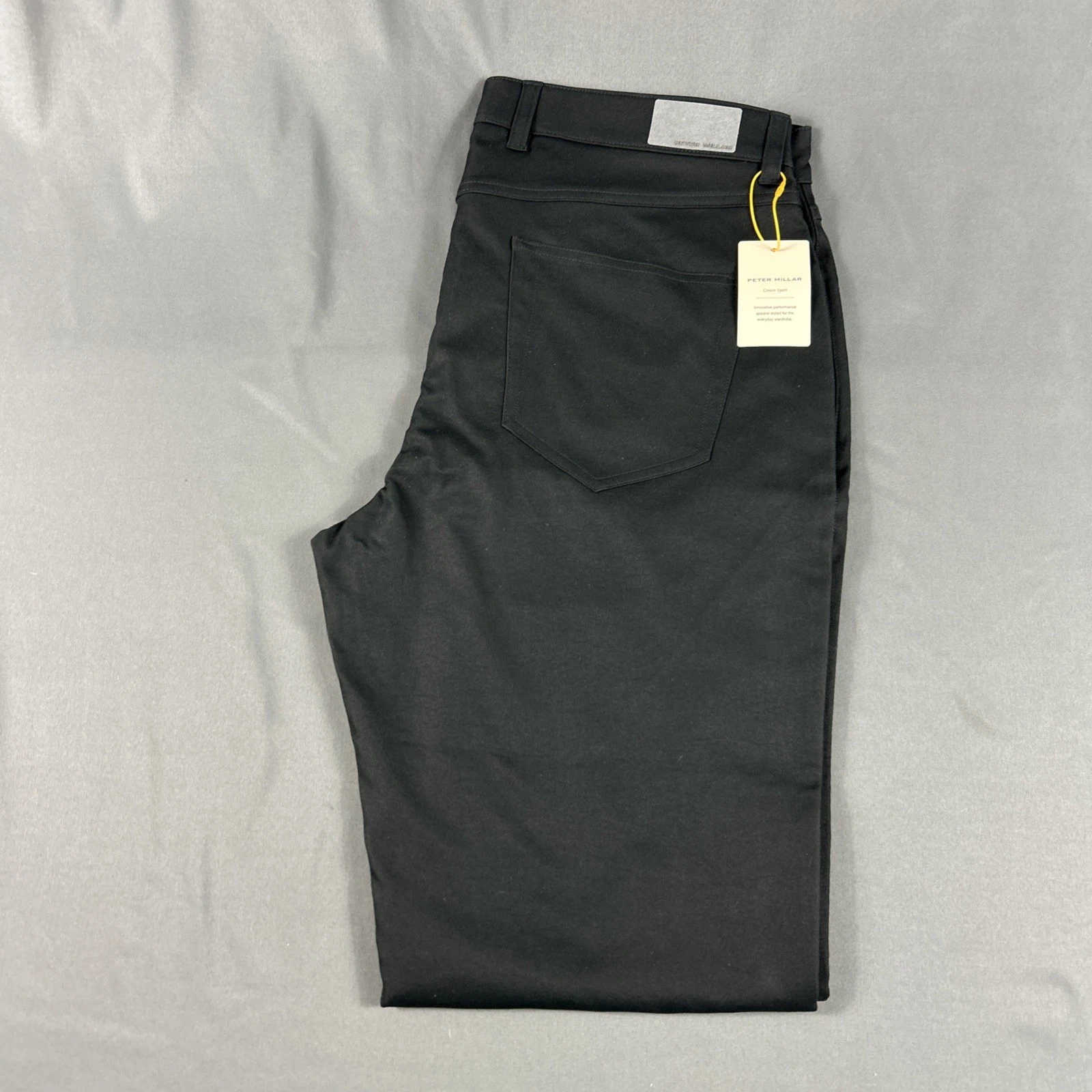 Peter Millar Golf Pants Crown Sport eb66 Performance 34 x 34 Black NWT MSRP $168
Opens in a new wind