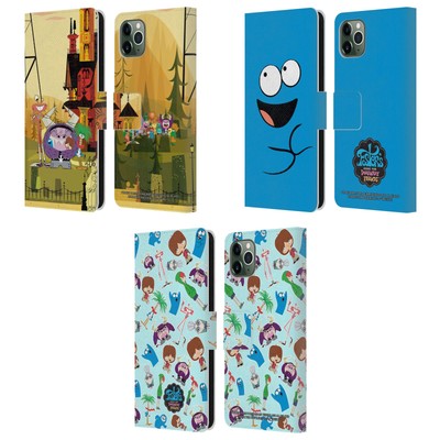 FOSTER'S HOME FOR IMAGINARY FRIENDS GRAPHICS LEATHER BOOK CASE FOR APPLE iPHONE