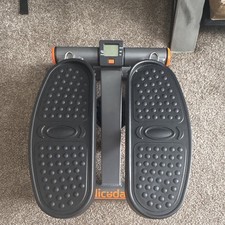 Niceday Mini Stepper mit LCD Display schwarz/orange