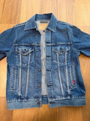 WTAPS Denim Jacket Double Taps Indigo Blue Size M Used