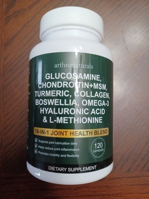 Arthronaturals 18 in 1, Joint Supplement w/Glucosamine, Chondroitin 120 Ct 01/28