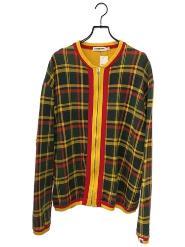 A BATHING APE (BAPE) Giacca cardigan A BATHING APE verde L