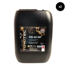 Torotec 5W-40 Engine Oil Fully Synthetic ACEA A3/B4 MB 229.3 GM-LL-A-025 - 2x20L 3.67 per litre