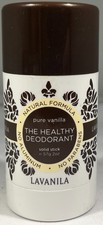  AS IS Lavanila Natural Solid Deodorant, Aluminum-Free, 2 oz. - PURE VANILLA