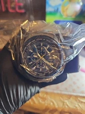 Invicta Men's Watch Aviator Quartz Chronograph Blue Dial Steel Bracelet 47818