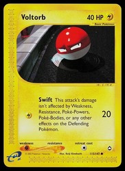 Voltorb 115/147 Aquapolis Common
