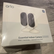 arlo Essential Security Camera 2K Indoor Only 2 Cameras 2K Indoor 2nd Gen