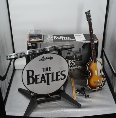 The Beatles Rock Band Limited Edition Playstation 3 & 7 Game Lot