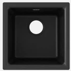 Elkay ELG1616BK0 Quartz Classic 15-3/4" Undermount Single Basin - Black