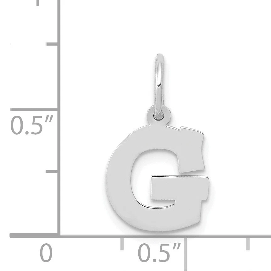 14KW Small Block Letter G Initial Charm YC665G - Image 3 of 4