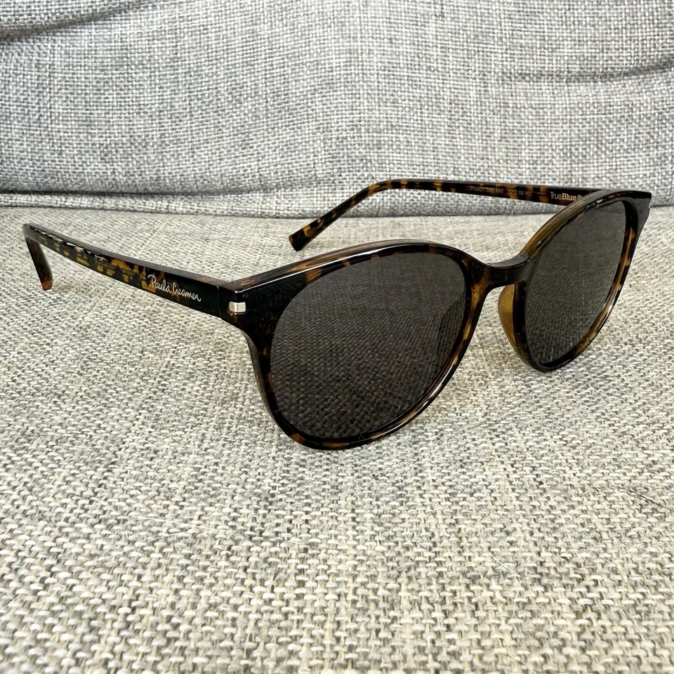 Gafas de sol SUNDOG Golf Paula Creamer redondas azul verdadero marrón tortuga 52-18-140 Foto 2 de 4